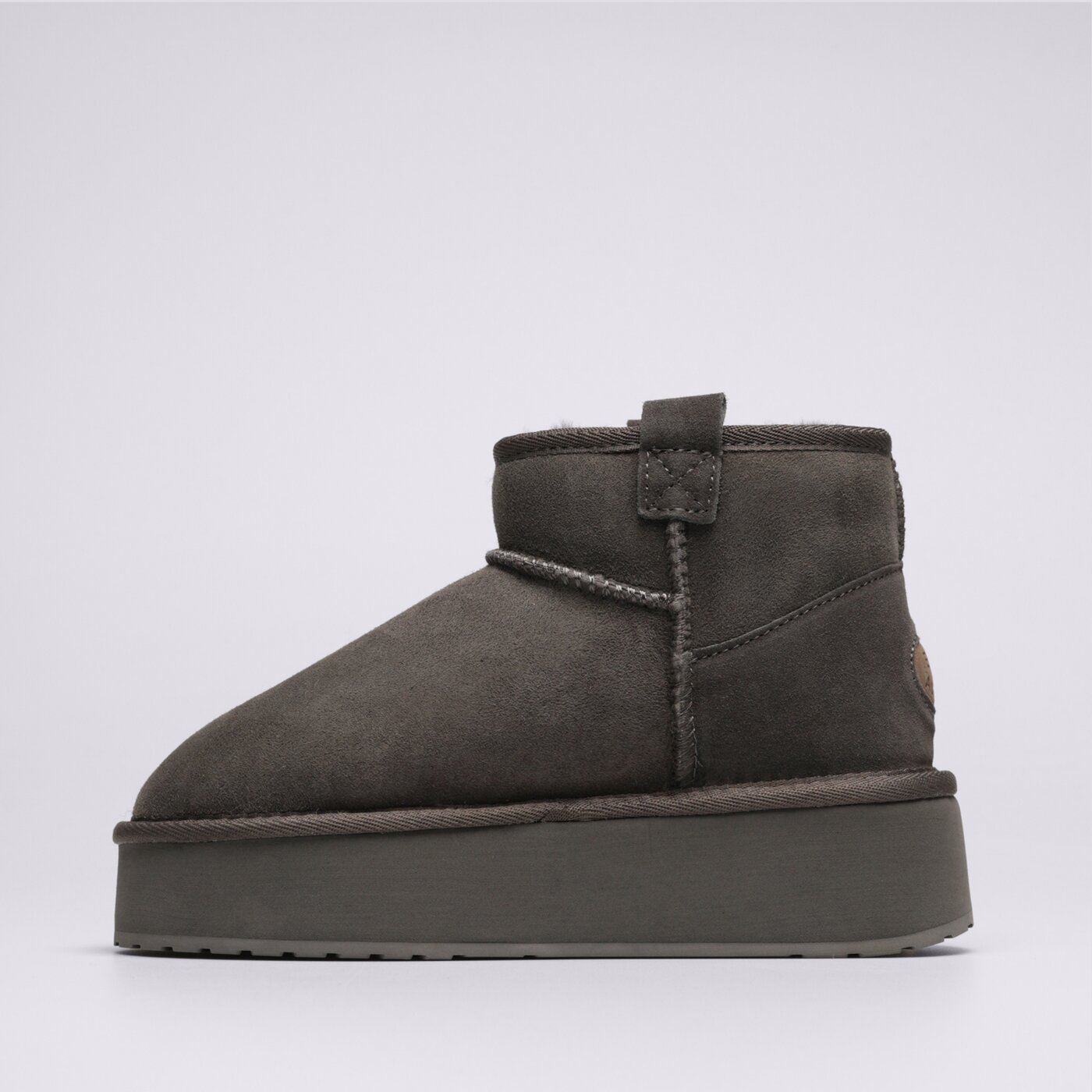 Дамски кежуал EMU AUSTRALIA FOYFLATFORM MICRO w13073charcoal цвят сив