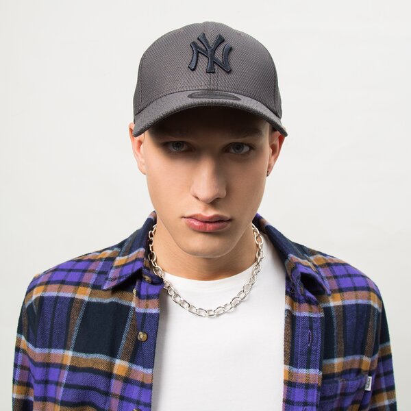 Мъжка шапка с козирка NEW ERA ШАПКА MLB 9FORTY NEW YORK YANKEES CAP NEW YORK YANKE 12523906 цвят сив