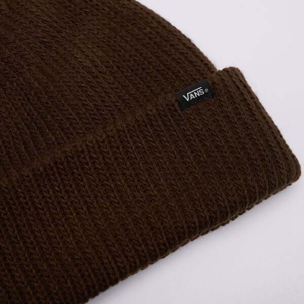 Дамска зимна шапка VANS ШАПКА MN CORE BASICS BEANIE vn000k9y3n11 цвят кафяв