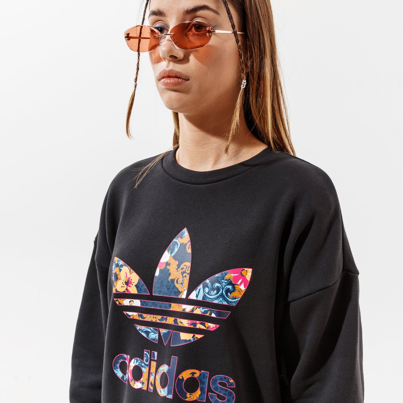 Дамски суичър ADIDAS СУИТЧЪР SWEATSHIRT gn3355 цвят черен