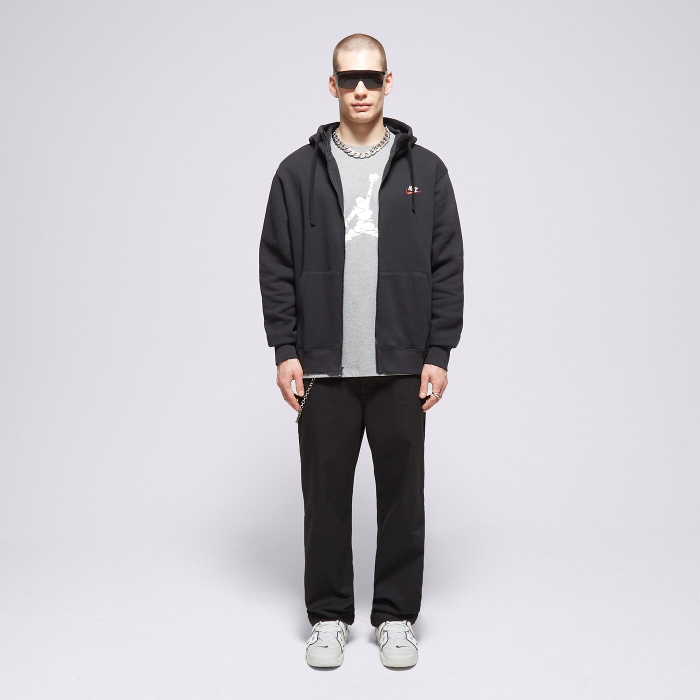 Мъжка тениска JORDAN ТЕНИСКА M J ESS SS CREW 3 dx9581-091 цвят сив