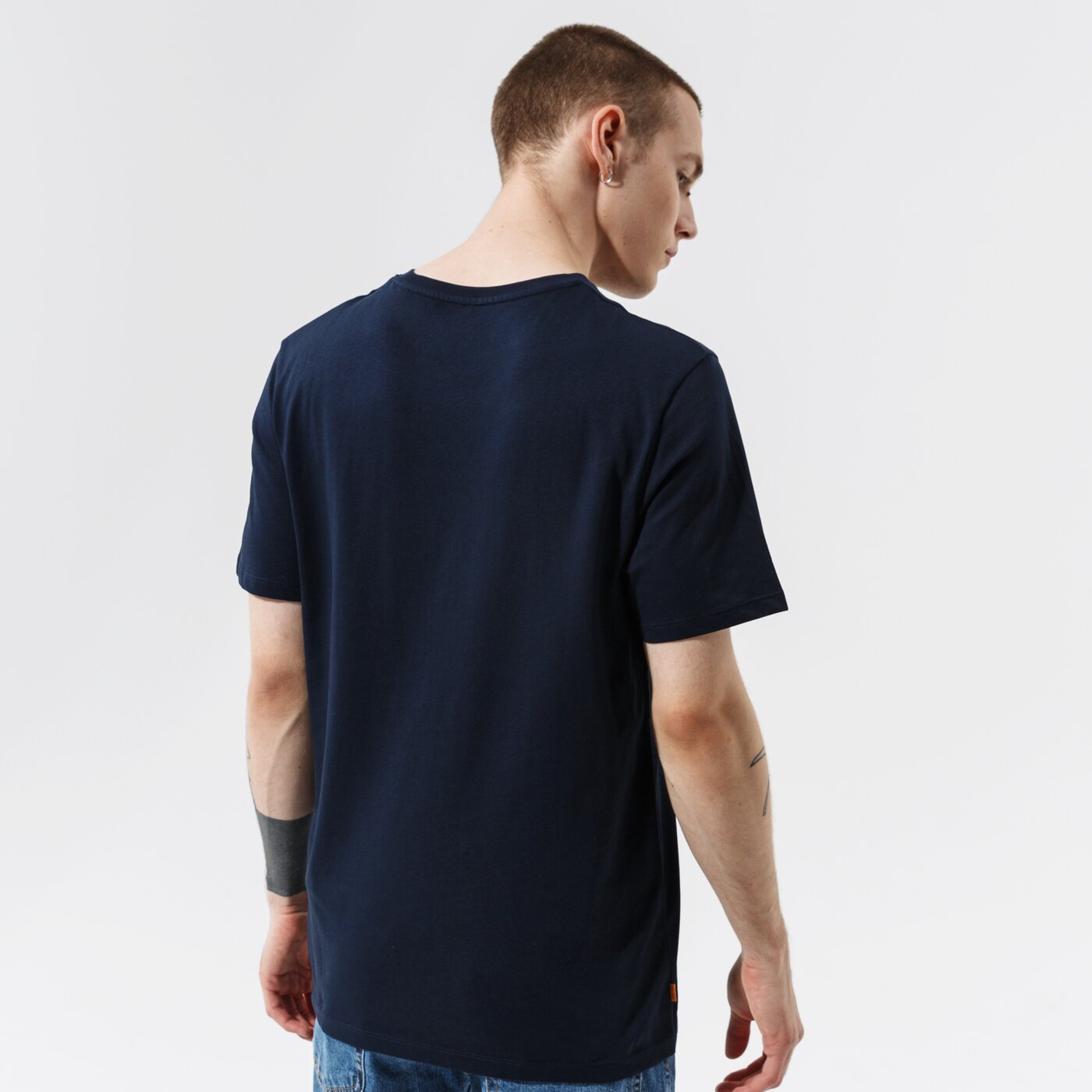 Мъжка тениска TIMBERLAND ТЕНИСКА TREE LOGO TEE DARK SAPPHIRE tb0a5pjv4331 цвят тъмносин