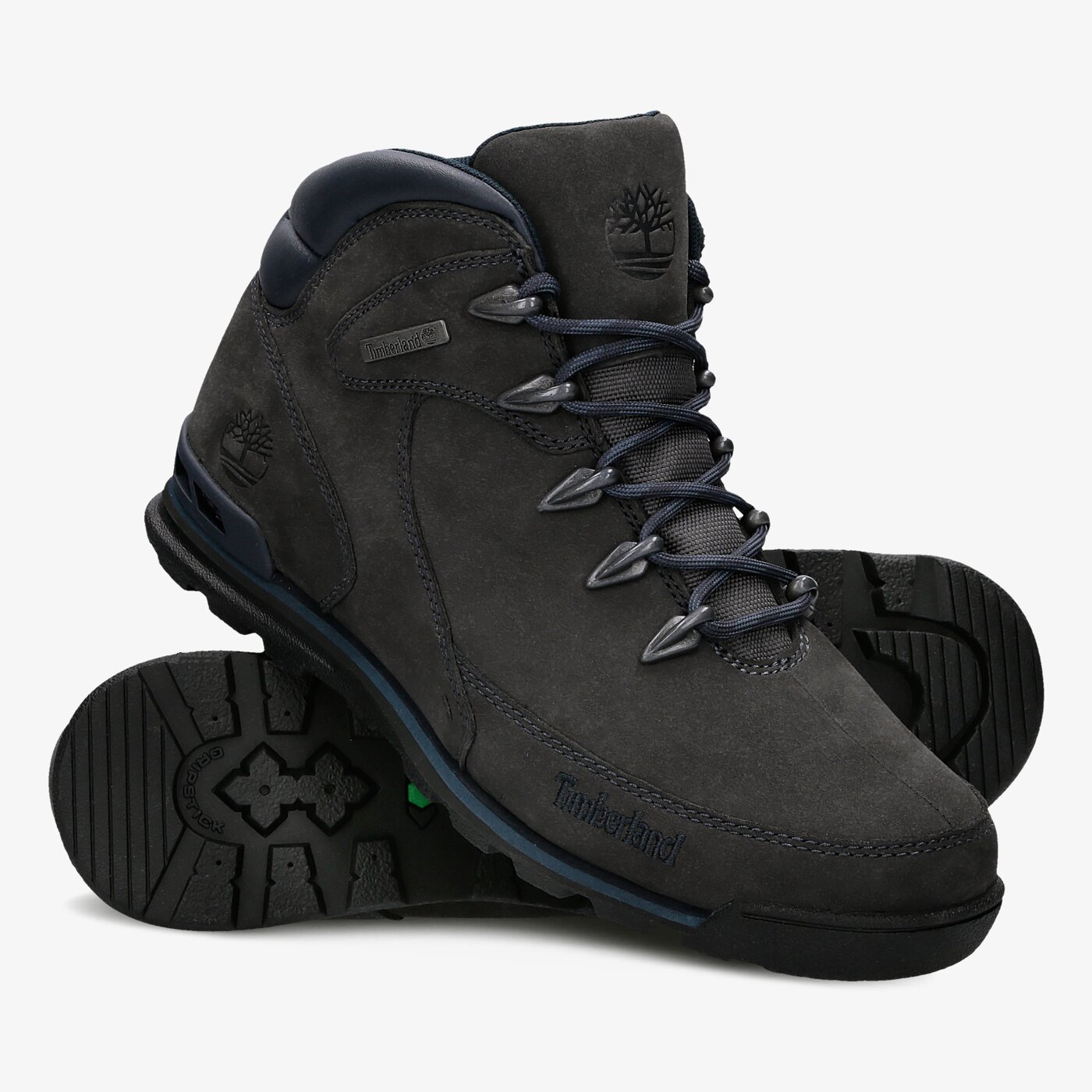 Мъжки зимни обувки TIMBERLAND EURO ROCK MID HIKER  a1oiq цвят сив