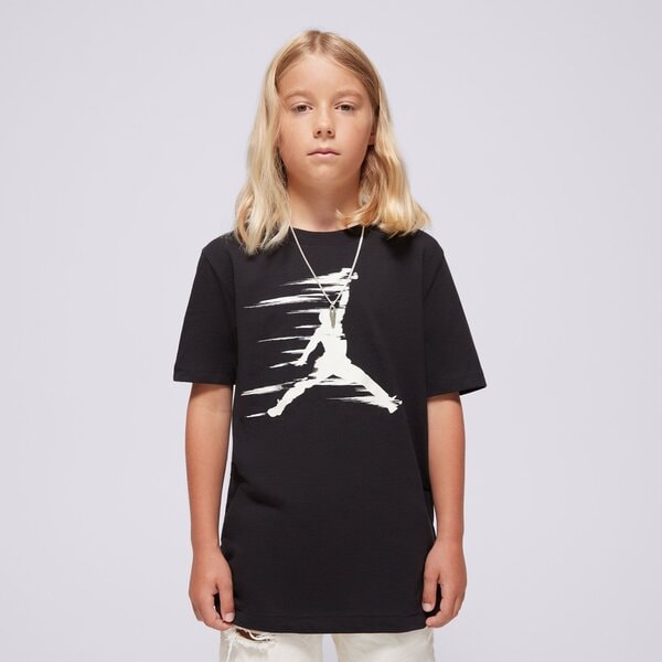 Детска тениска JORDAN ТЕНИСКА JDB MVP MOTION JUMPMAN SS TEE BOY 95d262-023 цвят черен