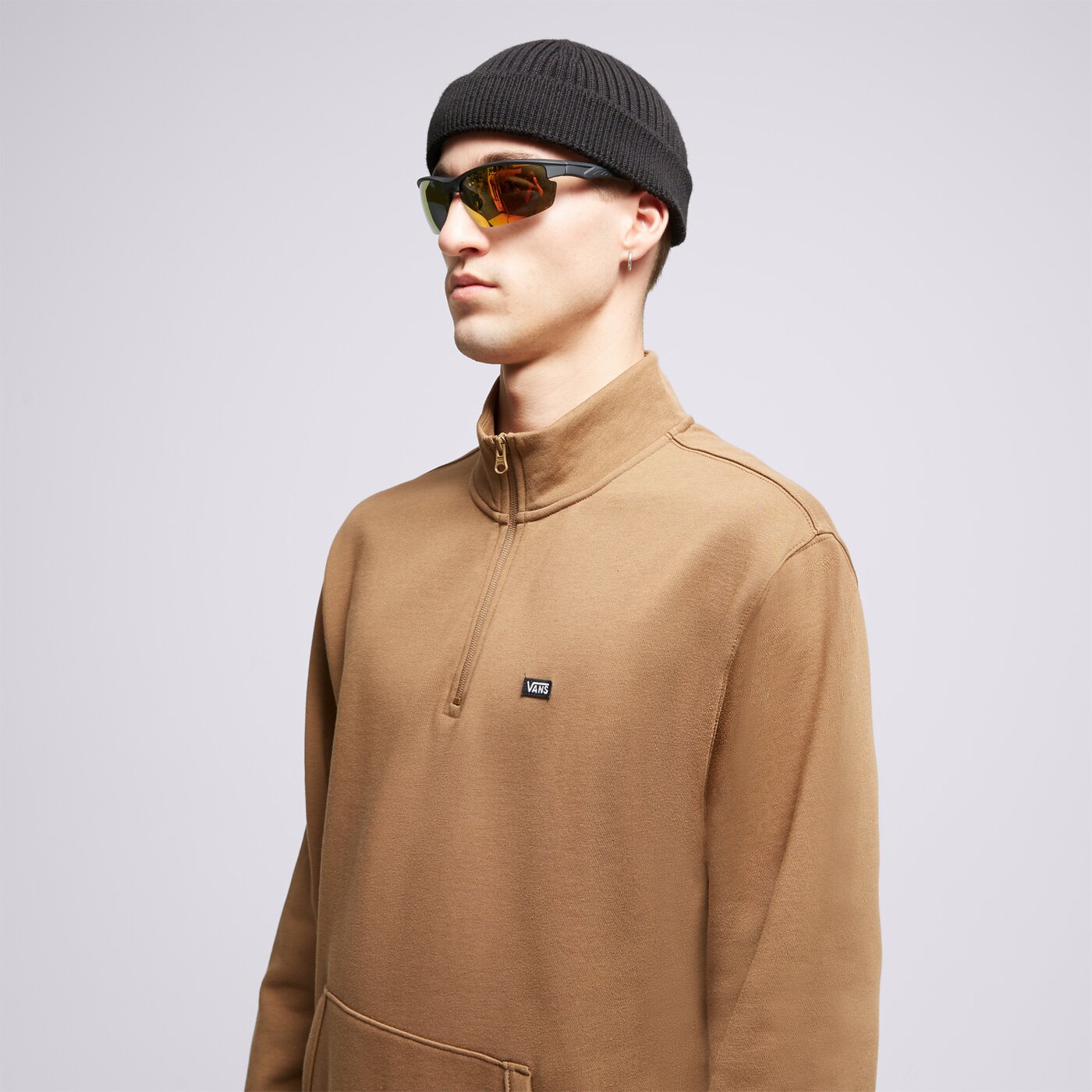 Мъжки суичър VANS СУИТЧЪР MN VERSA STANDARD vn0a5kds0e01 цвят кафяв