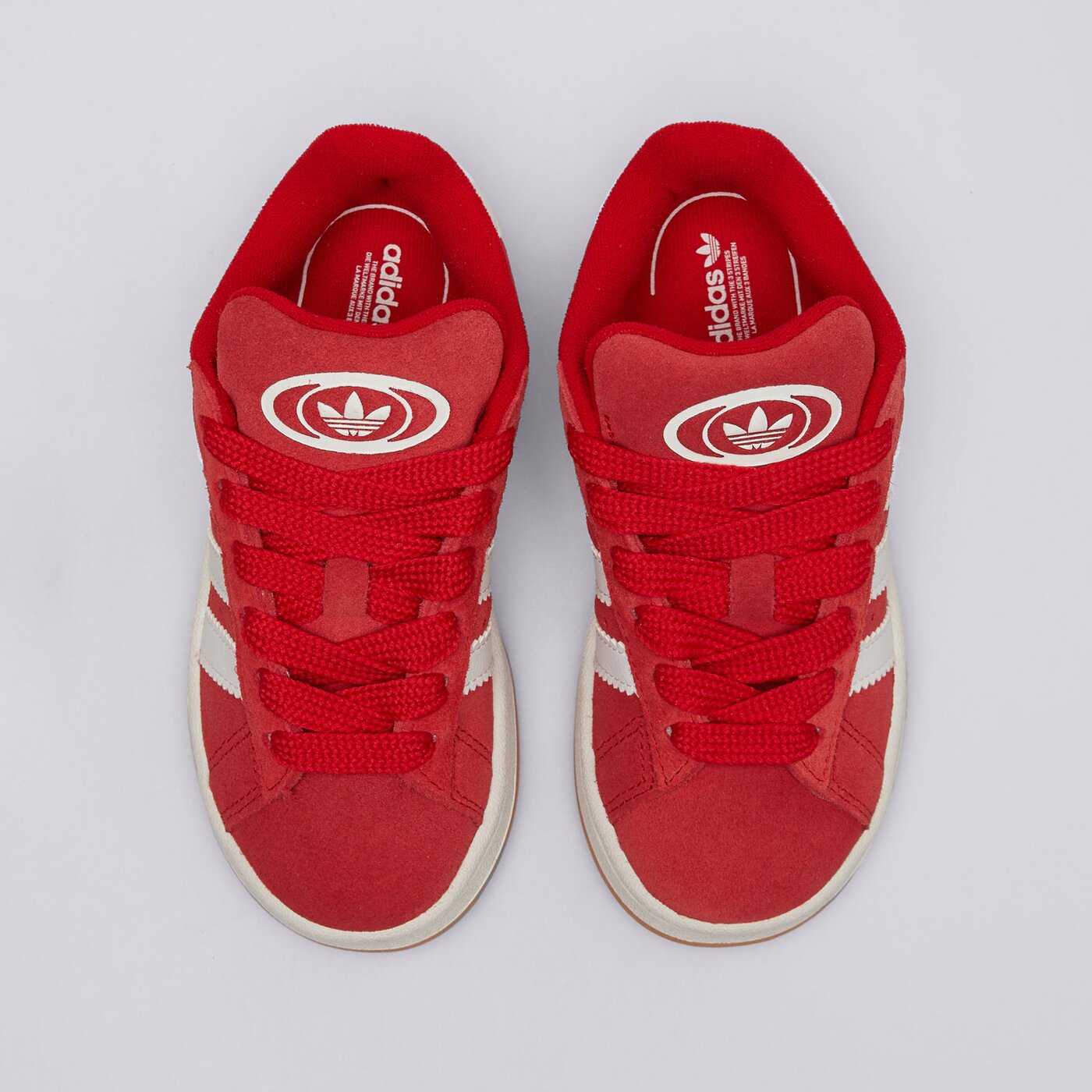 Детски маратонки ADIDAS CAMPUS 00S EL C ji4329 цвят червен