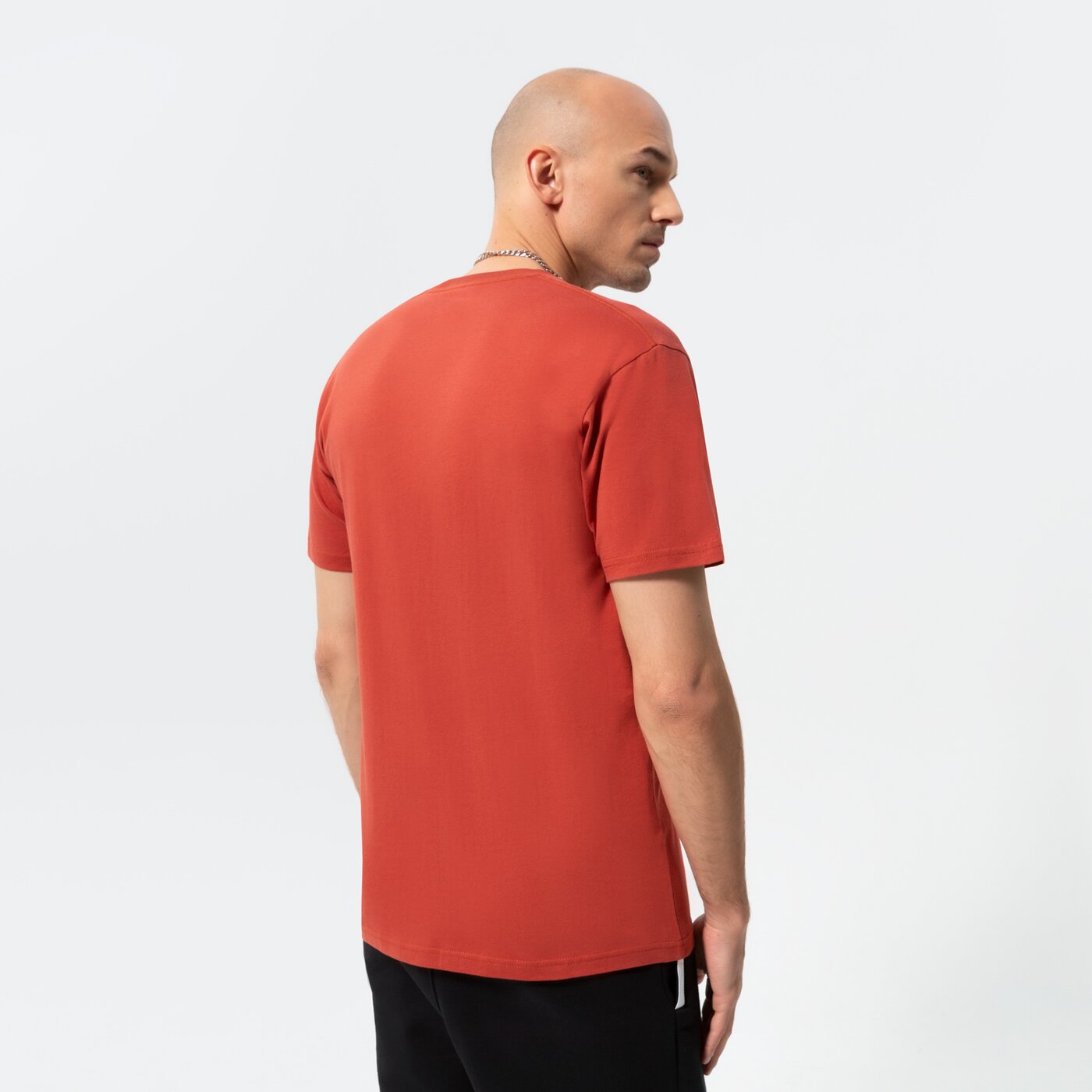 Мъжка тениска VANS ТЕНИСКА MN LEFT CHEST LOGO TEE CHILLI OIL vn0a3czeyve1 цвят червен