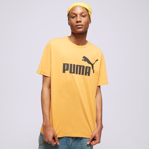 Мъжка тениска PUMA ТЕНИСКА ESS LOGO TEE (S) 58666727 цвят горчица