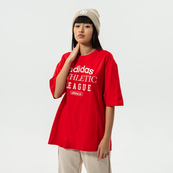 Дамска тениска ADIDAS ТЕНИСКА TEE hl0037 цвят червен