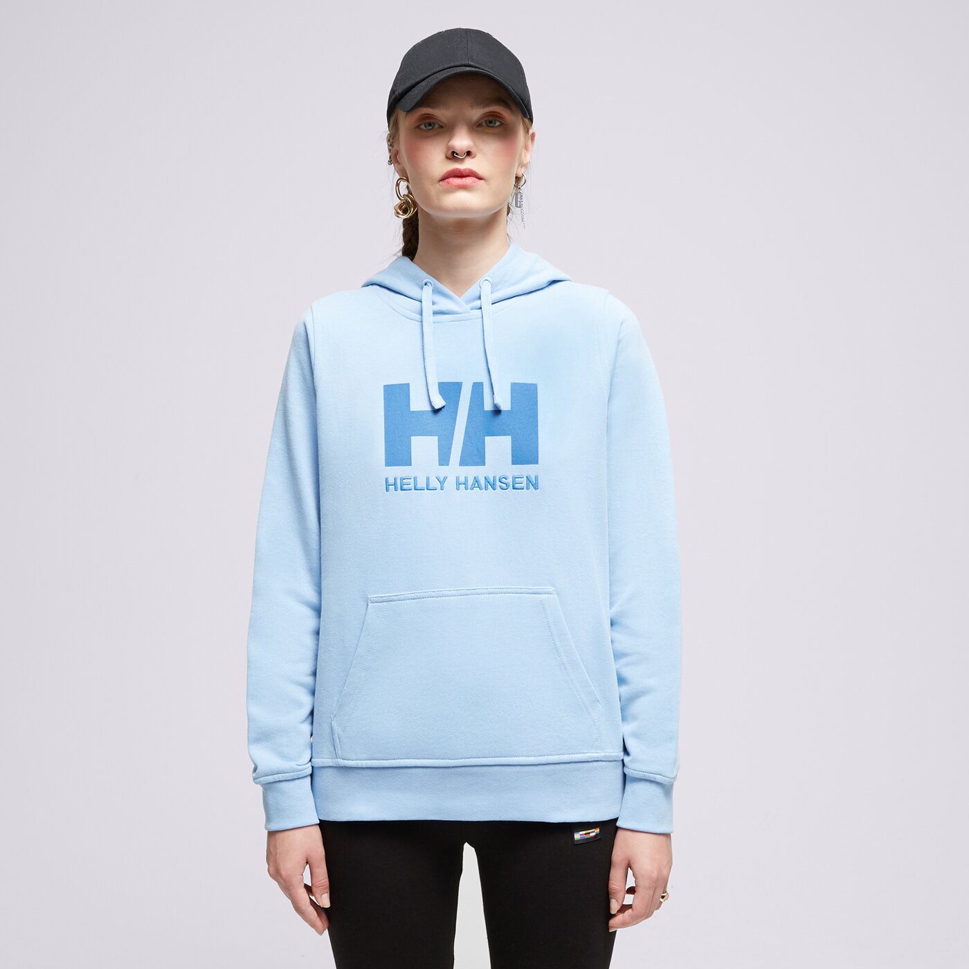 Дамски суичър HELLY HANSEN СУИТЧЪР С КАЧУЛКА W HH LOGO HOODIE 33978627 цвят син