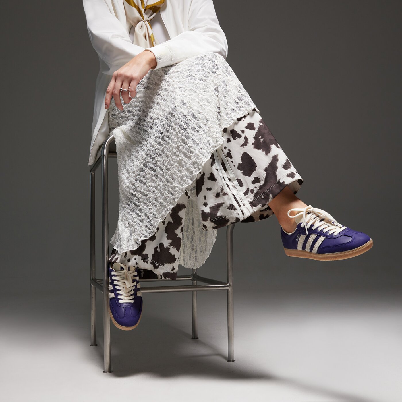 Дамски маратонки ADIDAS SAMBA OG W ji2736 цвят виолетов