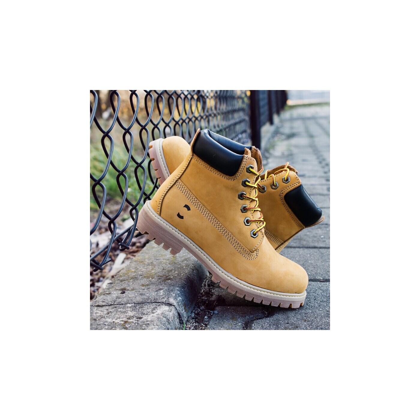 Дамски боти CONFRONT CLASSIC BOOT cfwb215001 цвят жълт