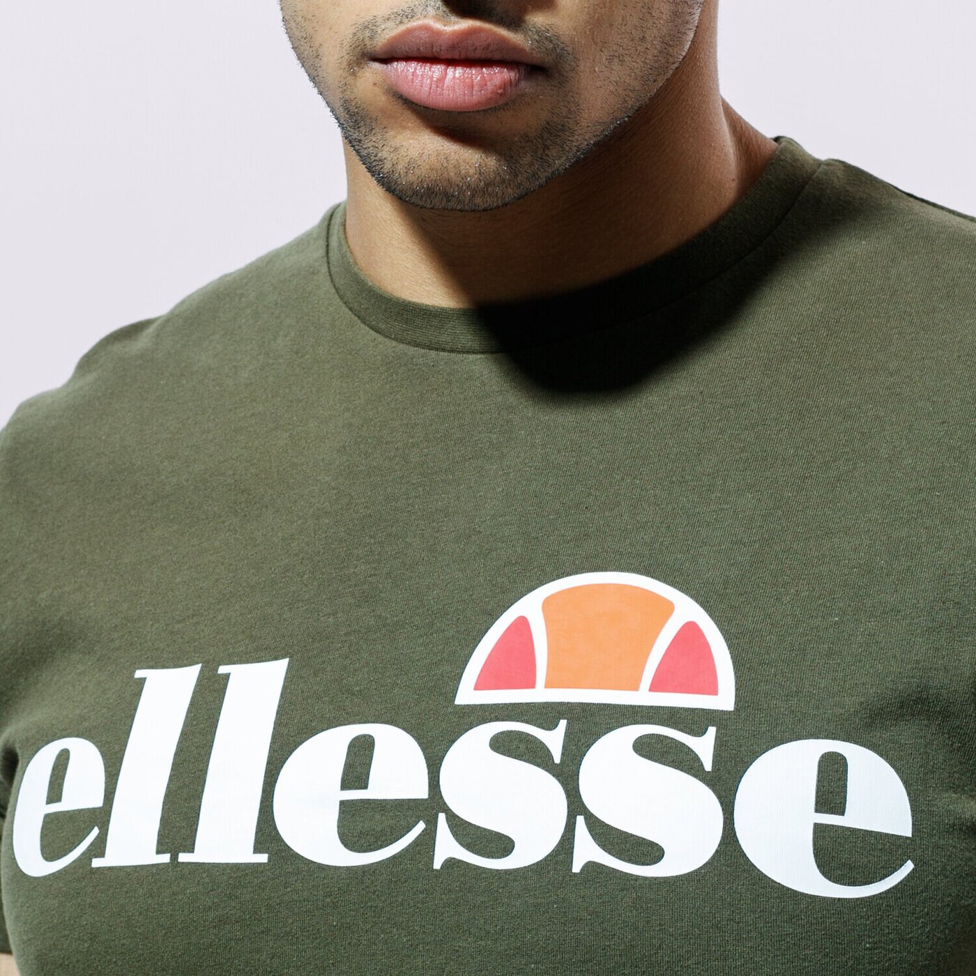 Мъжка тениска ELLESSE ТЕНИСКА SL PRADO shc07405506 цвят каки