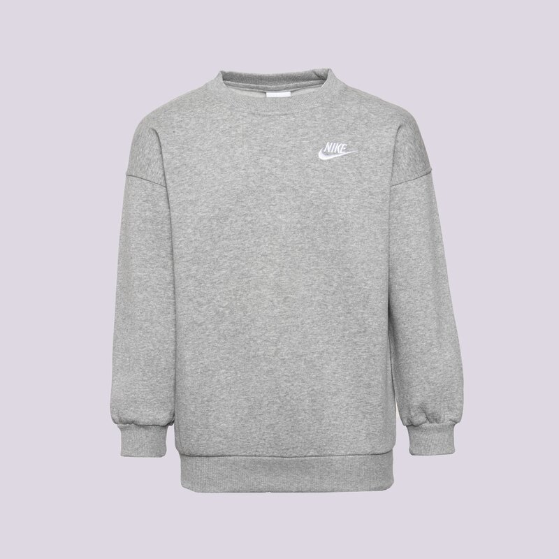 NIKE СУИТЧЪР G NSW CLUB FLC OVRSZD CREW LBR GIRL