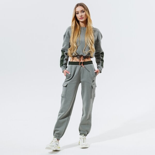 Дамски панталони NIKE ПАНТАЛОНИ W NSW CARGO PANT LOOSE FLC UU dd3607-320 цвят сив