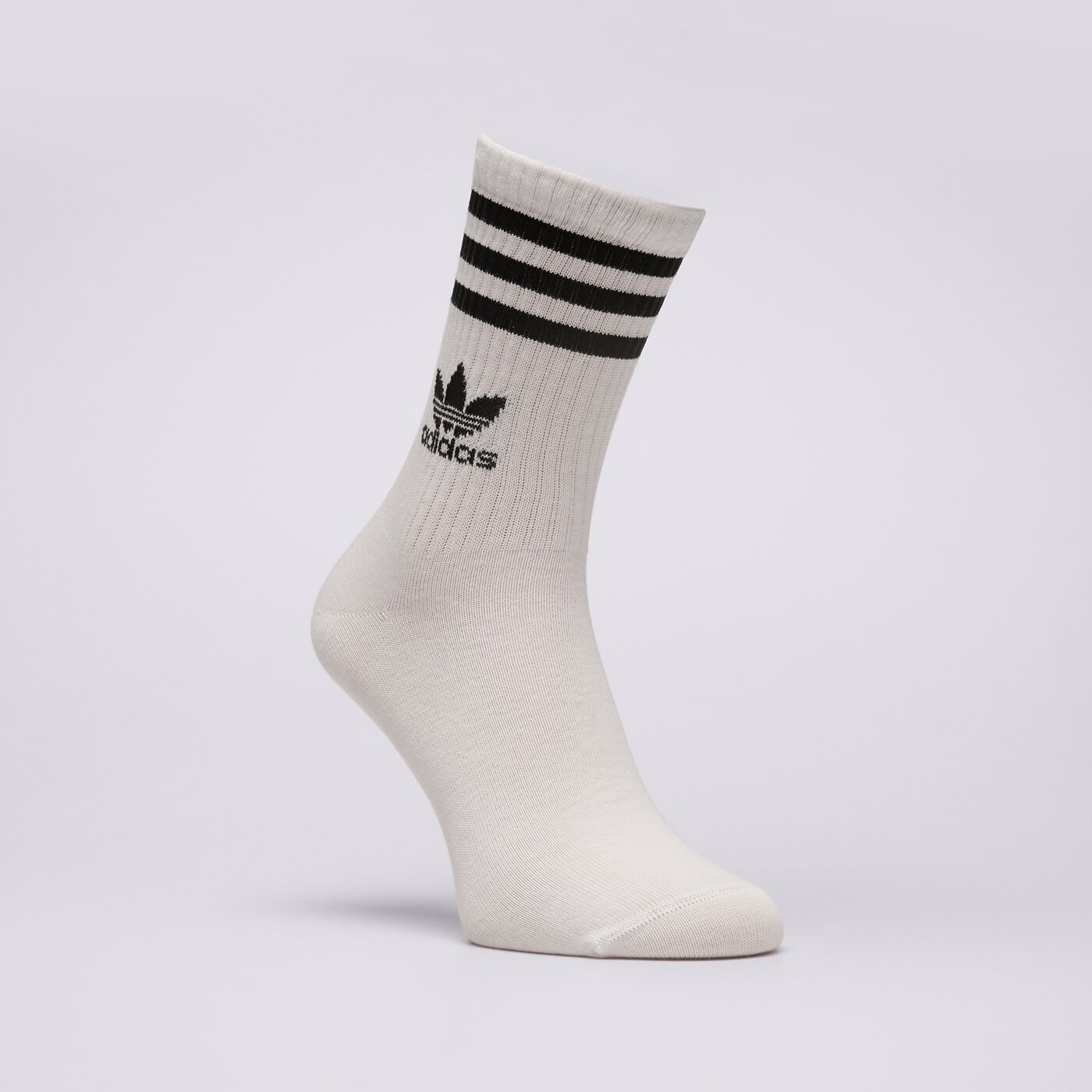 Дамски чорапи ADIDAS ЧОРАПИ CREW SOCK 3STR ij0733 цвят бял