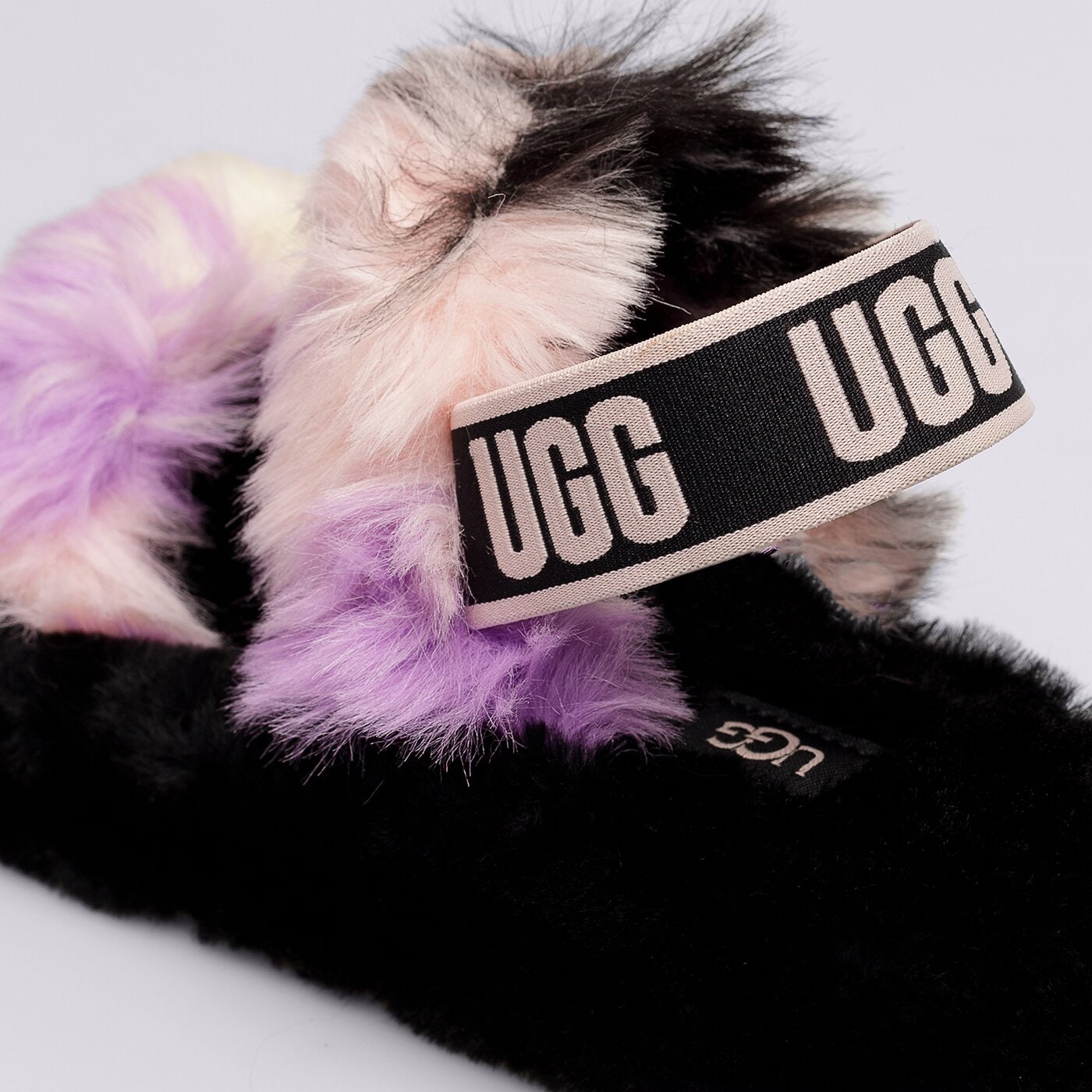 Дамски чехли и сандали UGG OH YEAH TIE DYE 1119821-magnolia цвят многоцветен