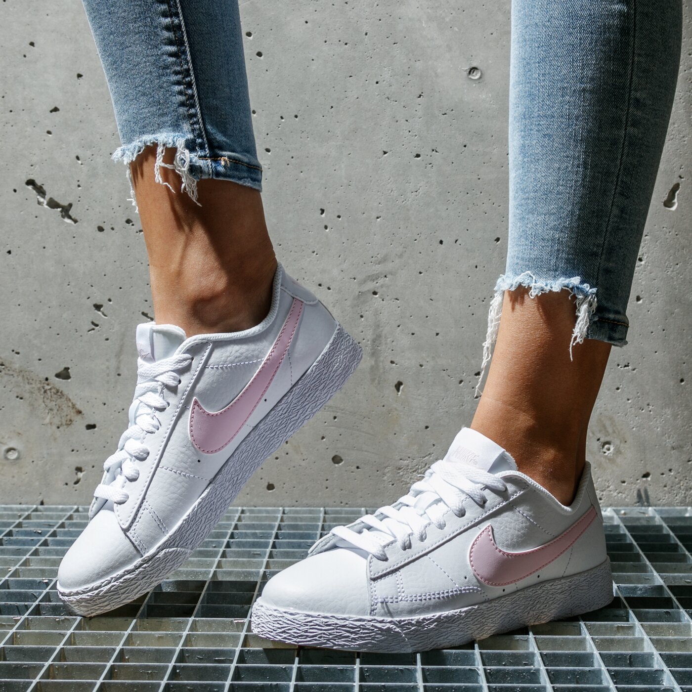 Детски маратонки NIKE BLAZER LOW cz7576-102 цвят бял