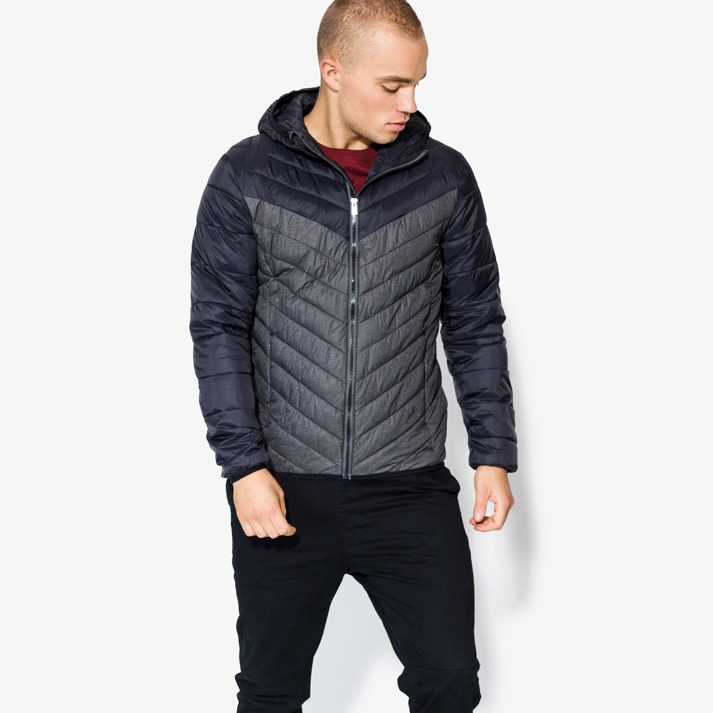 Мъжко зимно яке CONFRONT ЯКЕ ISTER cfv37kum03001 цвят сив