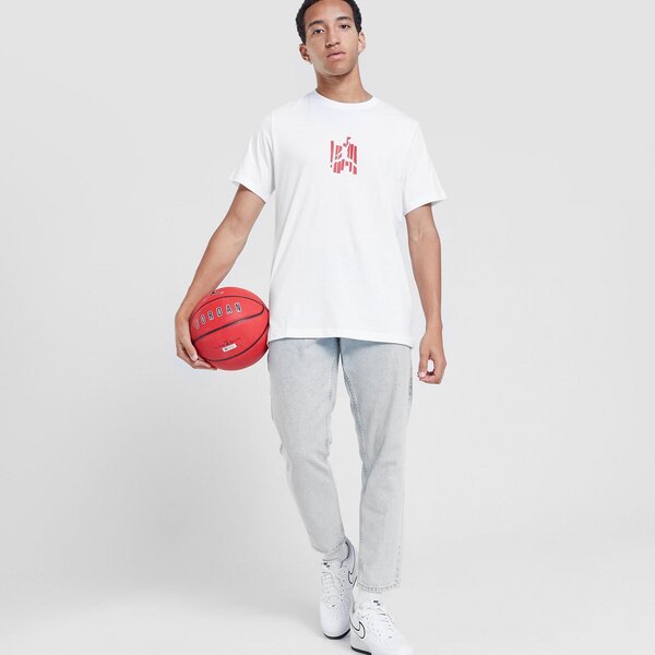 Мъжка тениска JORDAN ТЕНИСКА M J BRAND GFX SS CREW fd7025-100 цвят бял