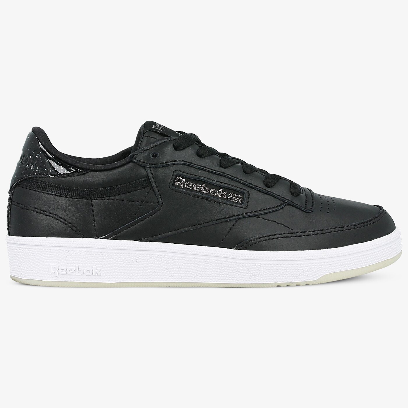 Дамски маратонки REEBOK CLUB C 85 LTHR bd5816 цвят черен