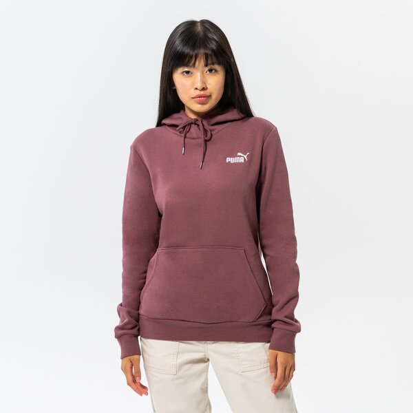Дамски суичър PUMA СУИТЧЪР С КАЧУЛКА ESS+ EMBROIDERY HOODIE FL 670004 75 цвят бордо