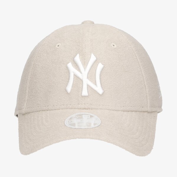 Дамска шапка с козирка NEW ERA ШАПКА WMNS TOWELLING 940 NYY STN NEW YORK YANKEES ST 60222412 цвят бежов