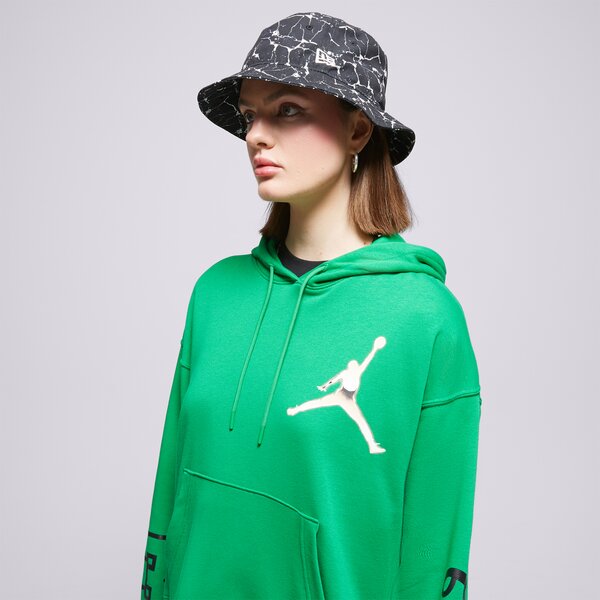 Дамски суичър JORDAN СУИТЧЪР W J BRKLN FT GFX PO dz3378-310 цвят зелен