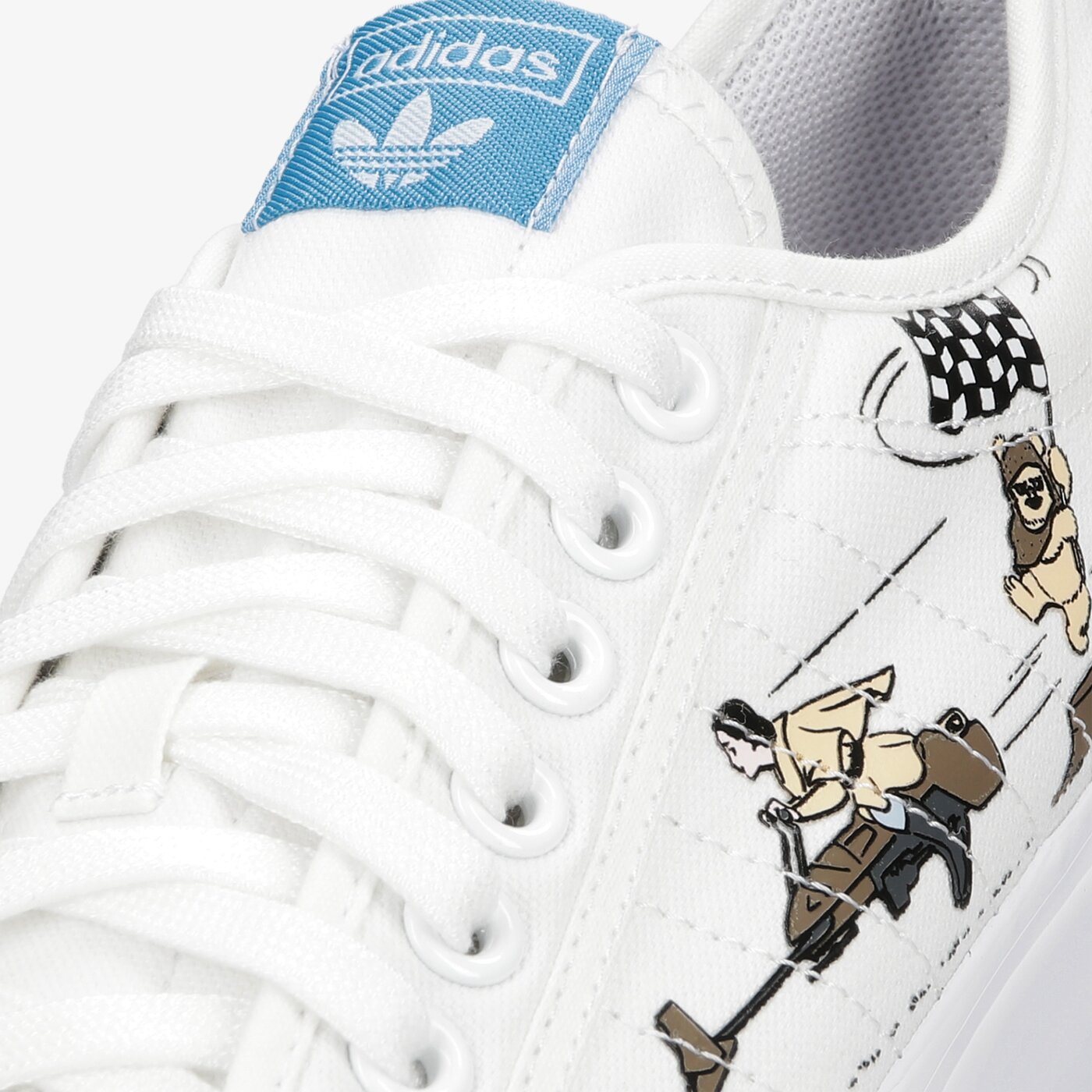 Мъжки маратонки ADIDAS NIZZA X STAR WARS fx8351 цвят бял