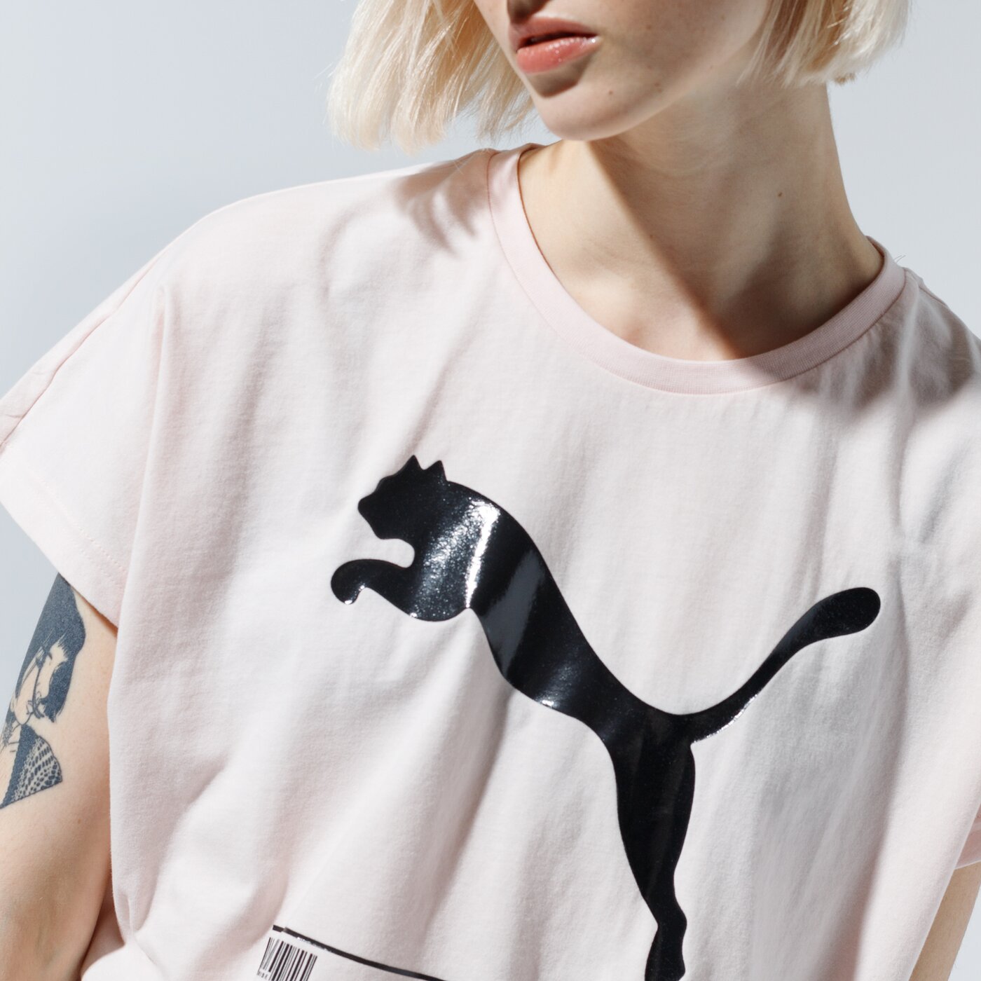 Дамска тениска PUMA ТЕНИСКА NU-TILITY TEE 58137117 цвят розов