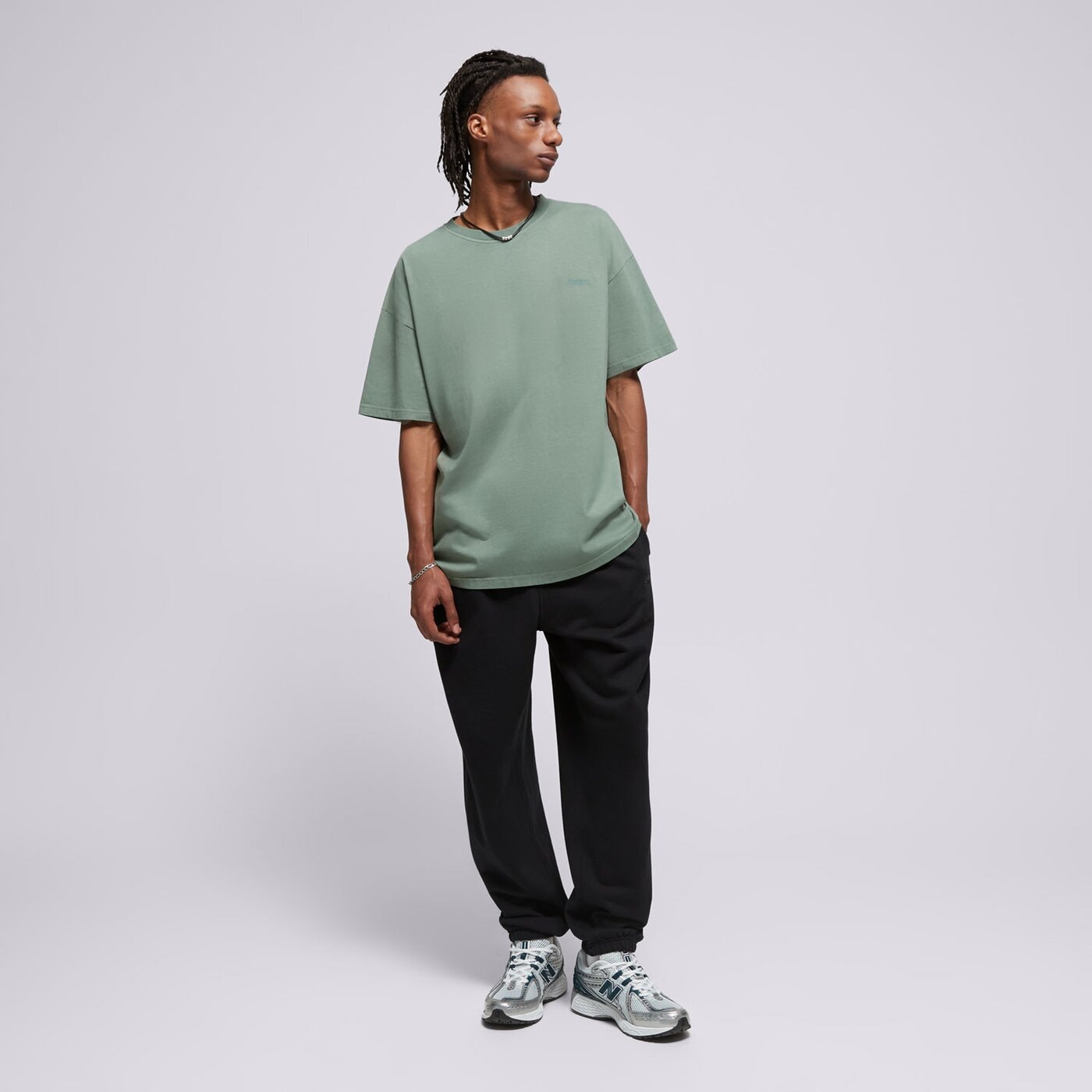 Мъжки панталони NEW BALANCE ПАНТАЛОНИ ATHLETICS   FRENCH TERRY JOGGER mp41508bk цвят черен