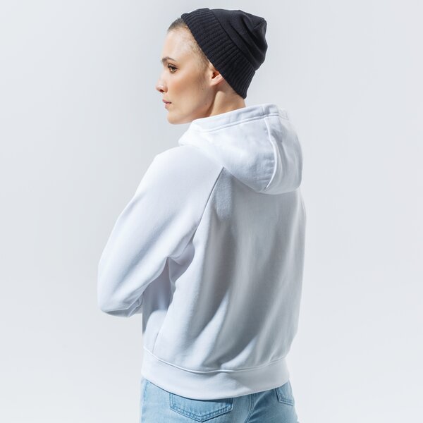 Дамски суичър NIKE СУИТЧЪР С КАЧУЛКА W NSW SWSH HOODIE FLC BB cu5676-101 цвят бял