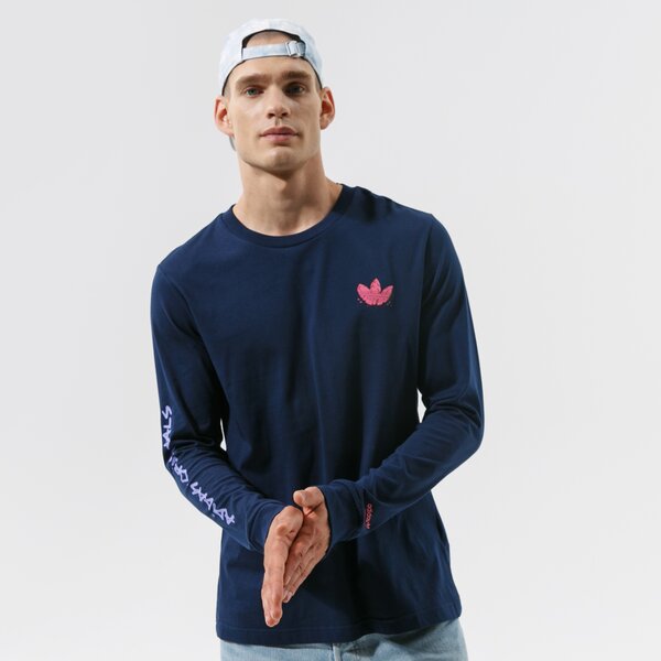 Мъжка тениска ADIDAS ТЕНИСКА 5 AS LS h13442 цвят тъмносин