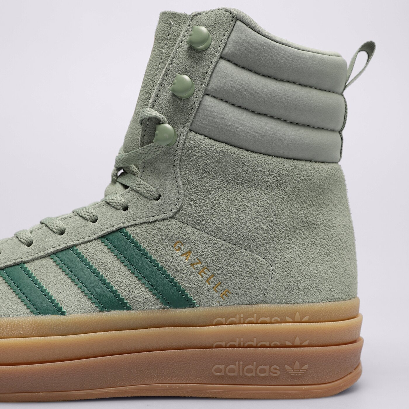 Дамски маратонки ADIDAS GAZELLE BOOT W id6982 цвят зелен