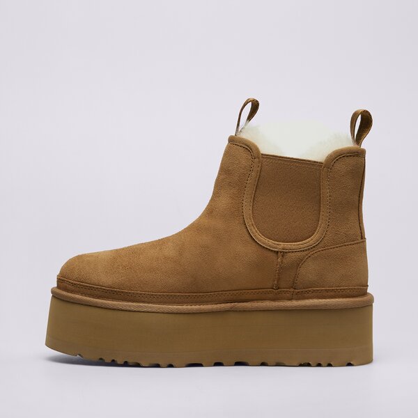 Дамски кежуал UGG NEUMEL PLATFORM CHELSEA 1134526-che цвят кафяв