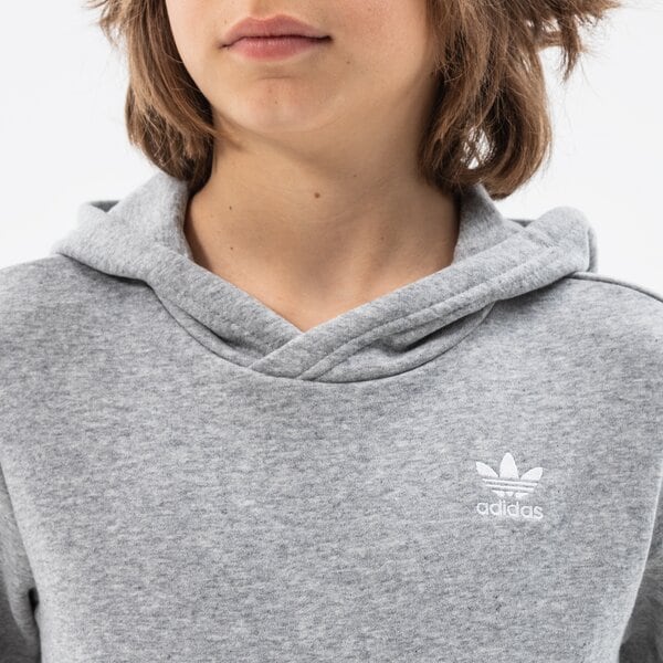 Детски суичър ADIDAS СУИТЧЪР С КАЧУЛКА HOODIE BOY h32353 цвят сив