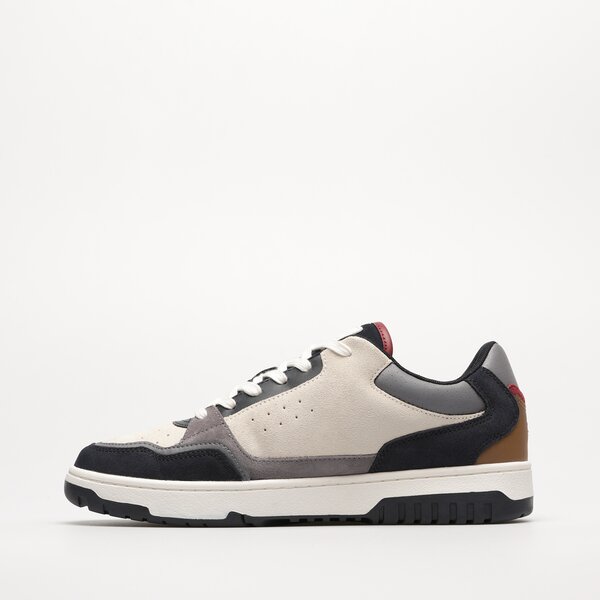 Мъжки маратонки TOMMY HILFIGER TH BASKET BETTER SUEDE MIX fm0fm04822dw5 цвят тъмносин