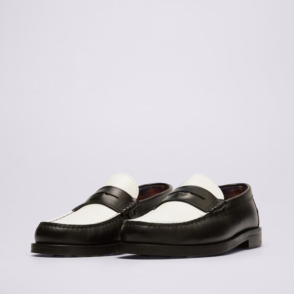 Мъжки кежуал NAKED WOLFE RIVIERA BLACK LEATHER nwrivierablackwhite цвят черен