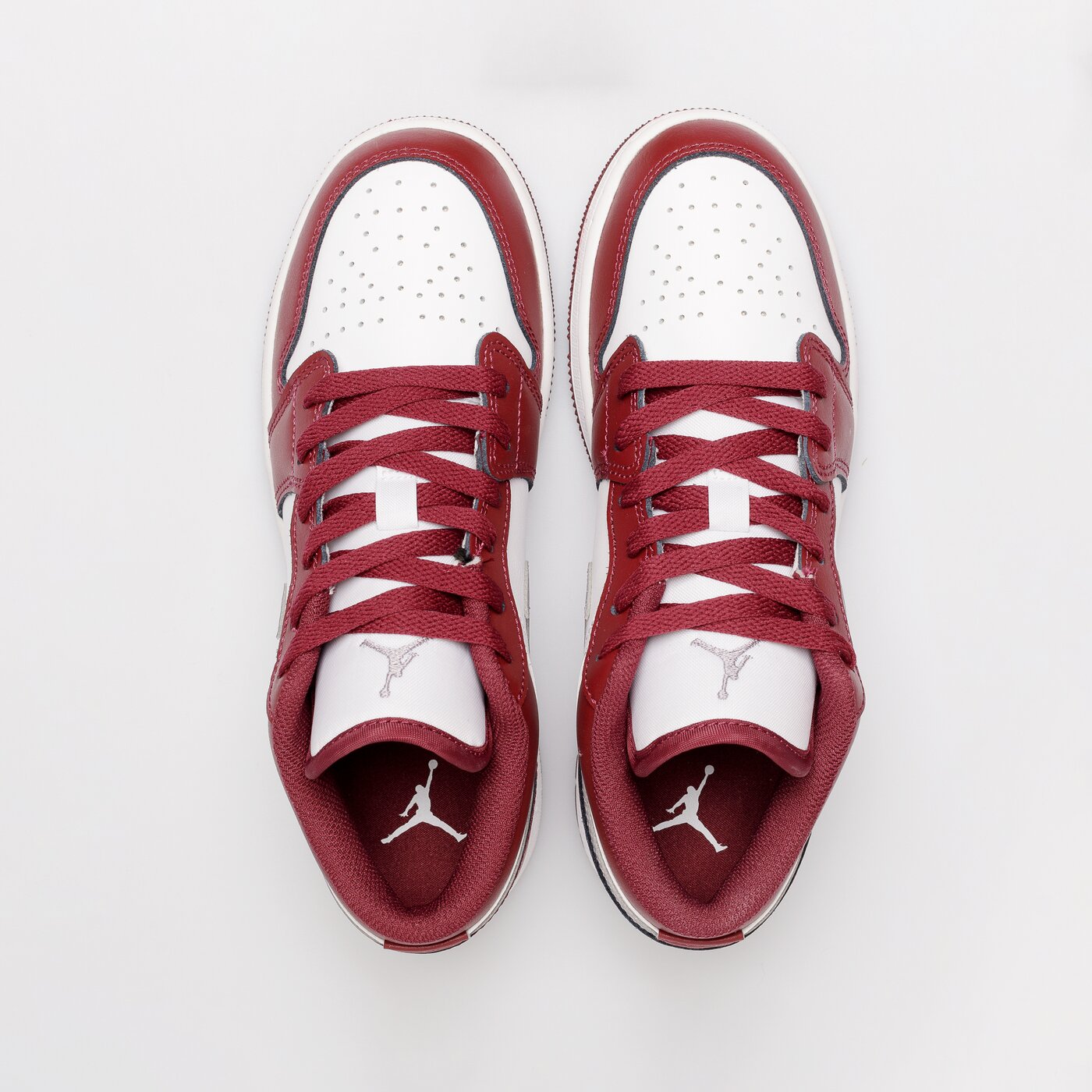 Детски маратонки AIR JORDAN 1 LOW BG  553560-615 цвят бял