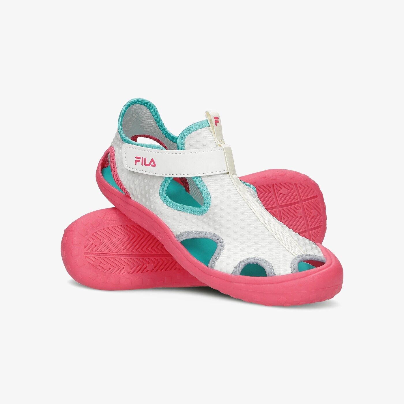 Детски чехли и сандали FILA KIDS AQUA 202010384p цвят бял