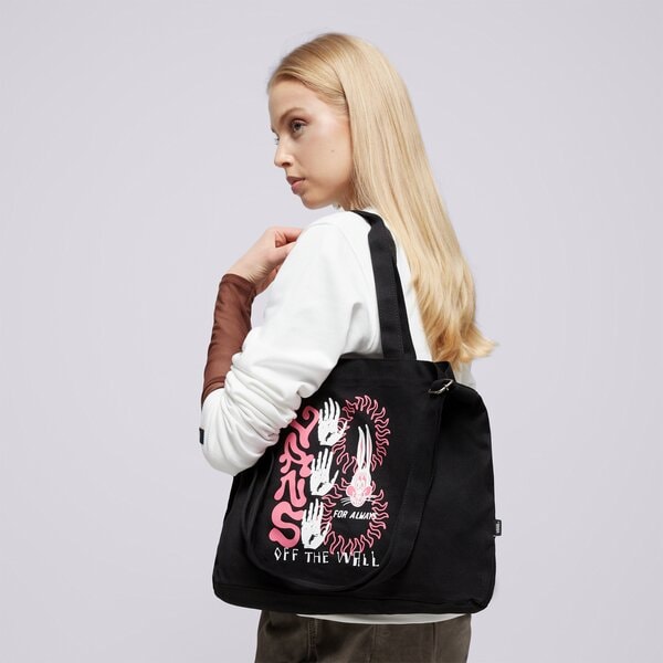 Дамски сак VANS ЧАНТА CAMPUS TOTE vn000he9blk1 цвят черен