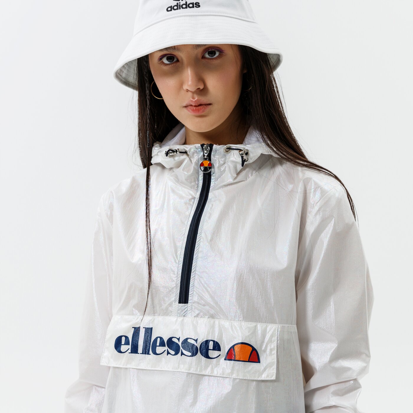 Дамско преходно яке ELLESSE ЯКЕ ADALINE OH JACKET IRID sgi11063934 цвят бял