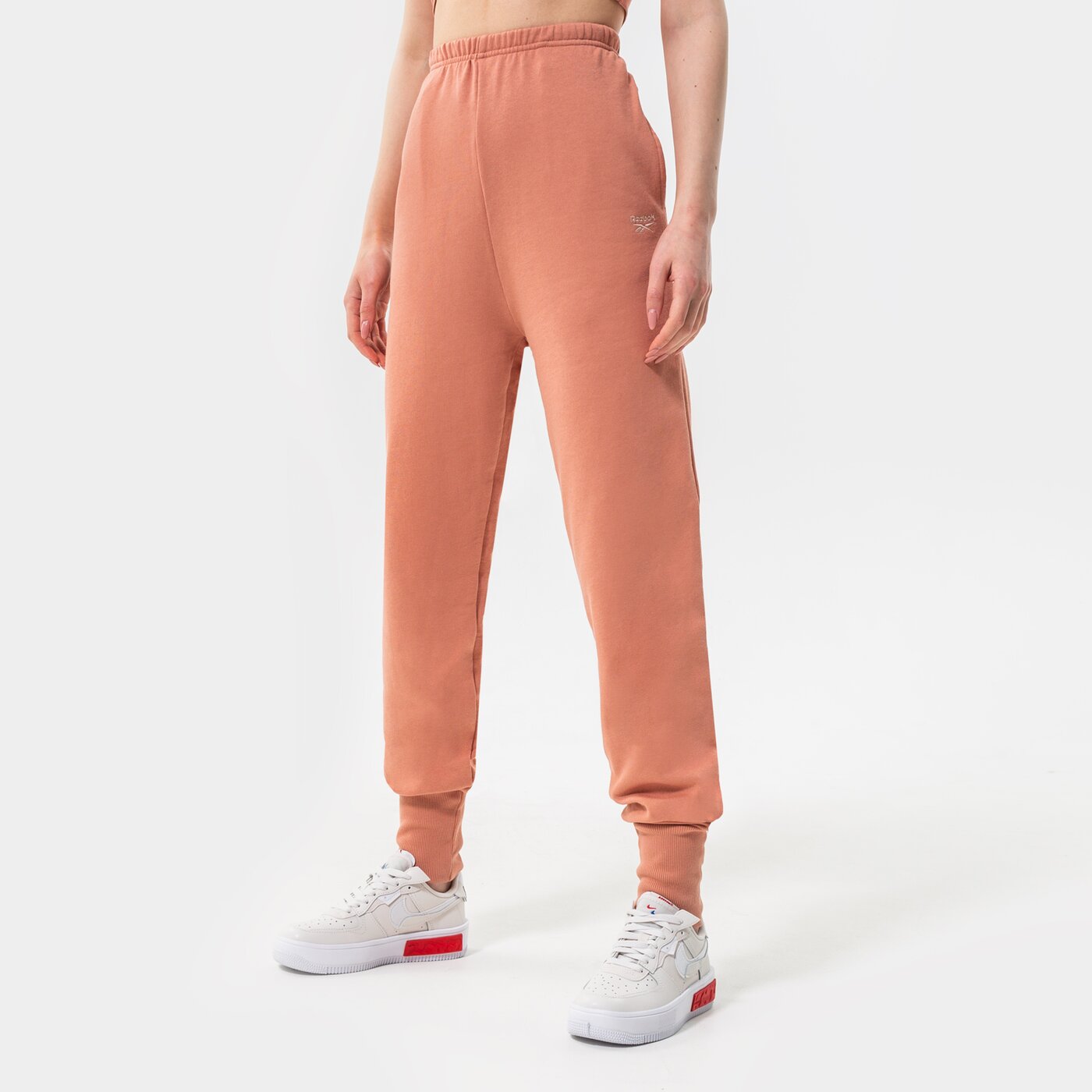 Дамски панталони REEBOK ПАНТАЛОНИ CL WDE COZY FT PANT h49234 цвят розов