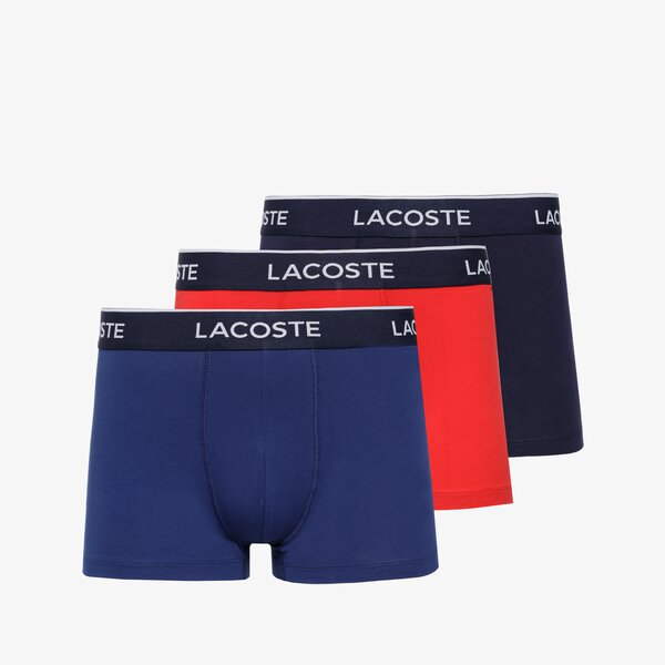 Мъжки боксерки LACOSTE БОКСЕРКИ LACOSTE 3 PACK BOXER SHORTS 5h3389.w64 цвят многоцветен