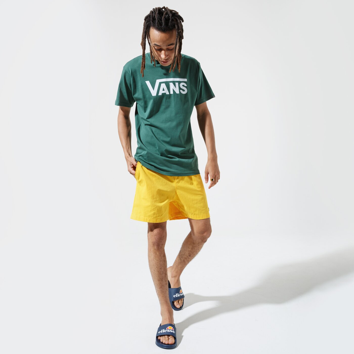 Мъжка тениска VANS ТЕНИСКА VANS CLASSIC vn000gggeei1 цвят зелен