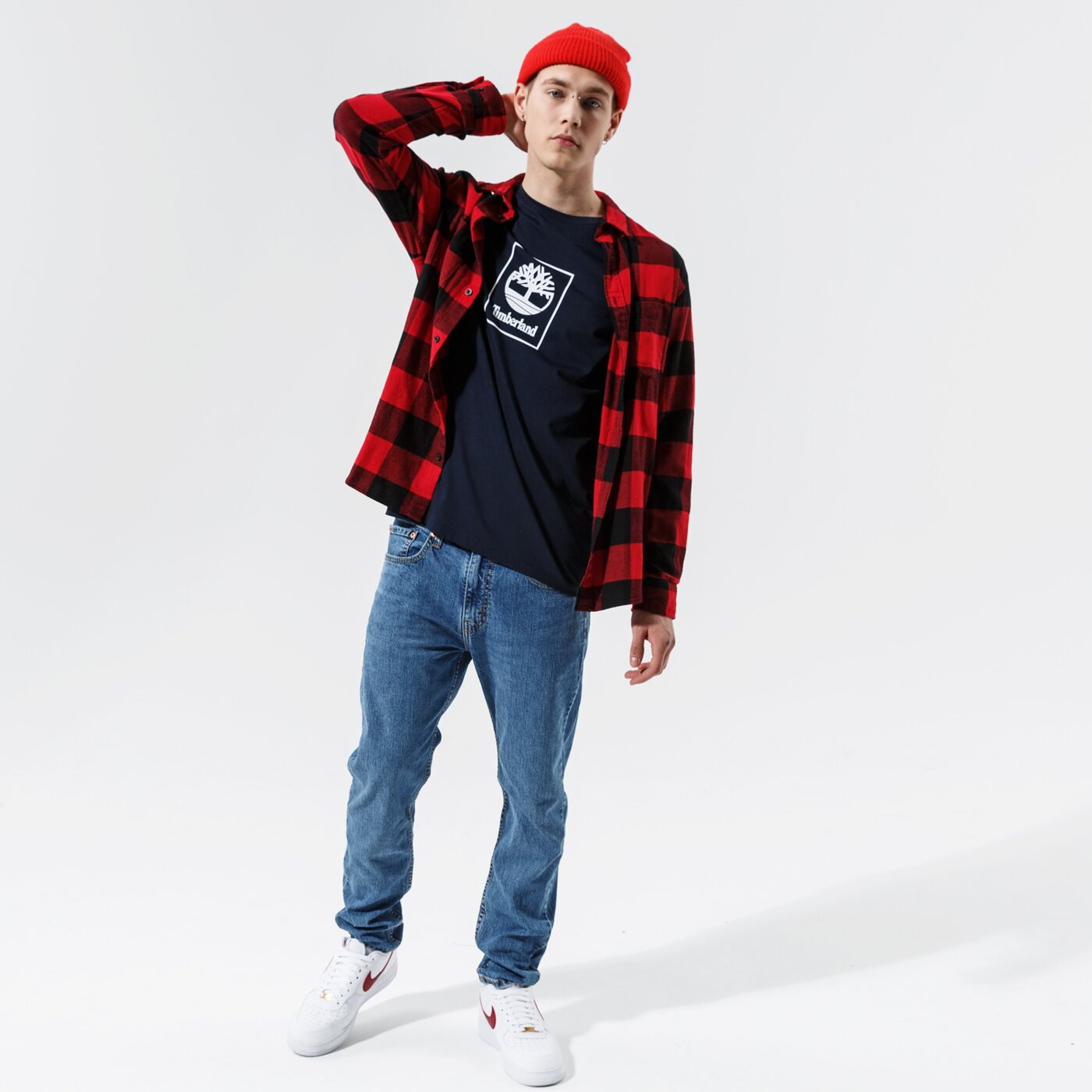 Мъжка тениска TIMBERLAND ТЕНИСКА TREE LOGO TEE DARK SAPPHIRE tb0a5pjv4331 цвят тъмносин