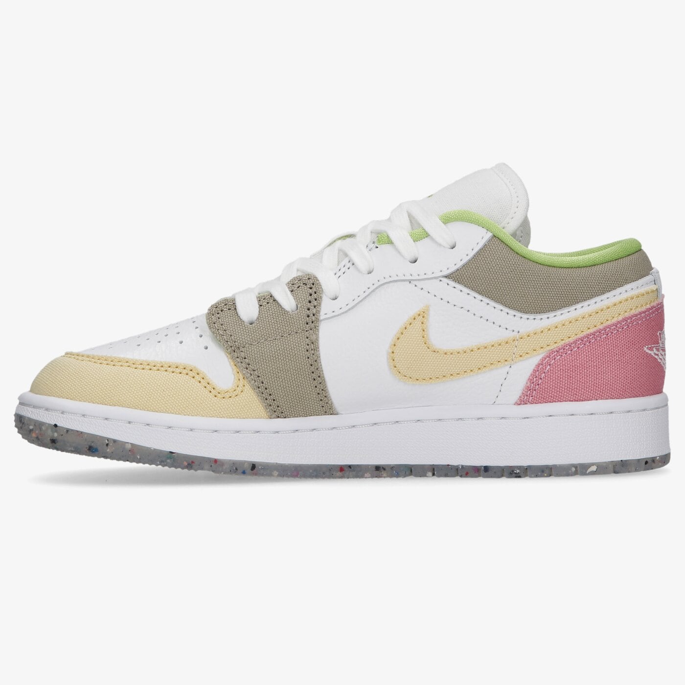 Детски маратонки AIR JORDAN 1 LOW SE (GS) dj0341-100 цвят многоцветен