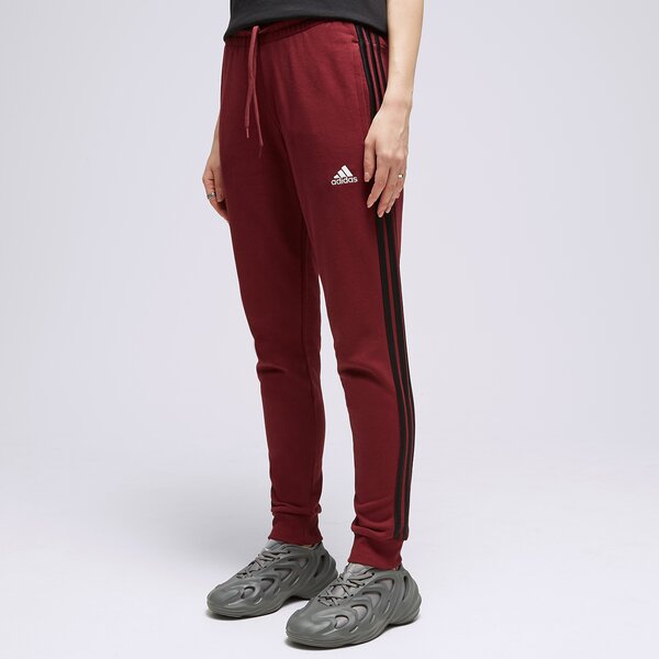Дамски панталони ADIDAS ПАНТАЛОНИ W 3S FT CF PT il3420 цвят бордо