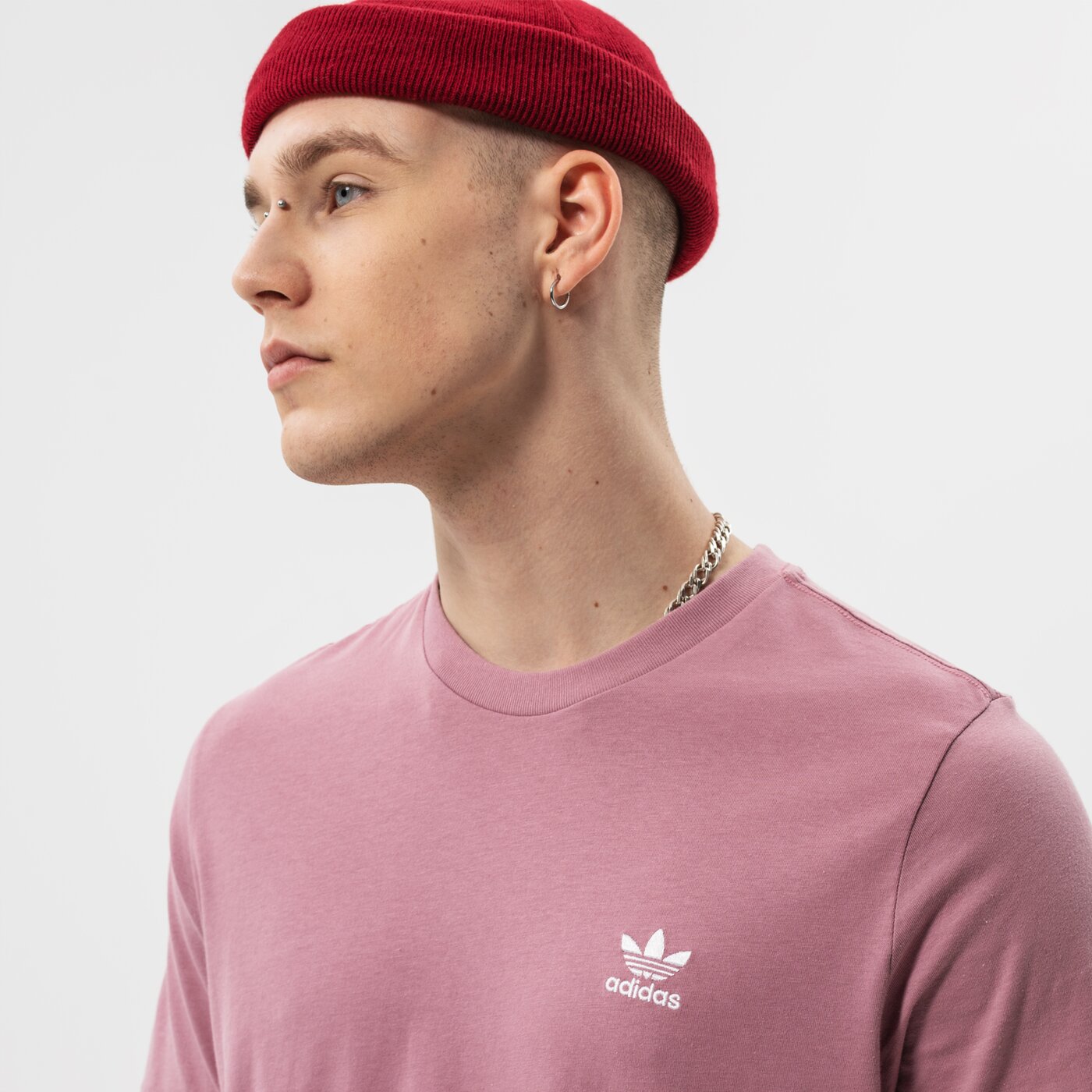 Мъжка тениска ADIDAS ТЕНИСКА ESSENTIAL TEE he9444 цвят виолетов