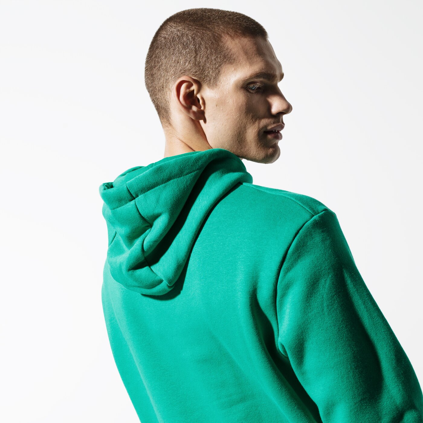 Мъжки суичър CONFRONT СУИТЧЪР SLOGAN GRN SWEATSHIRT cf39blm32002 цвят зелен